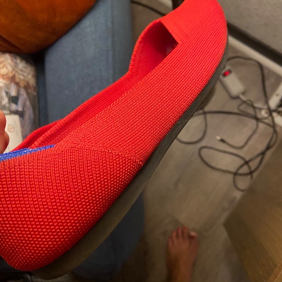 Rothy's "The Point Flat" in Chili Red (Retired Color) | Size 9 - Picture 6 of 6